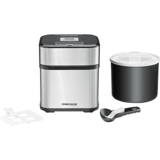 Rommelsbacher Rommelsbacher IM 12 macchina per gelato Gelatiera tradizionale 1,5 L Nero, Acciaio inox  