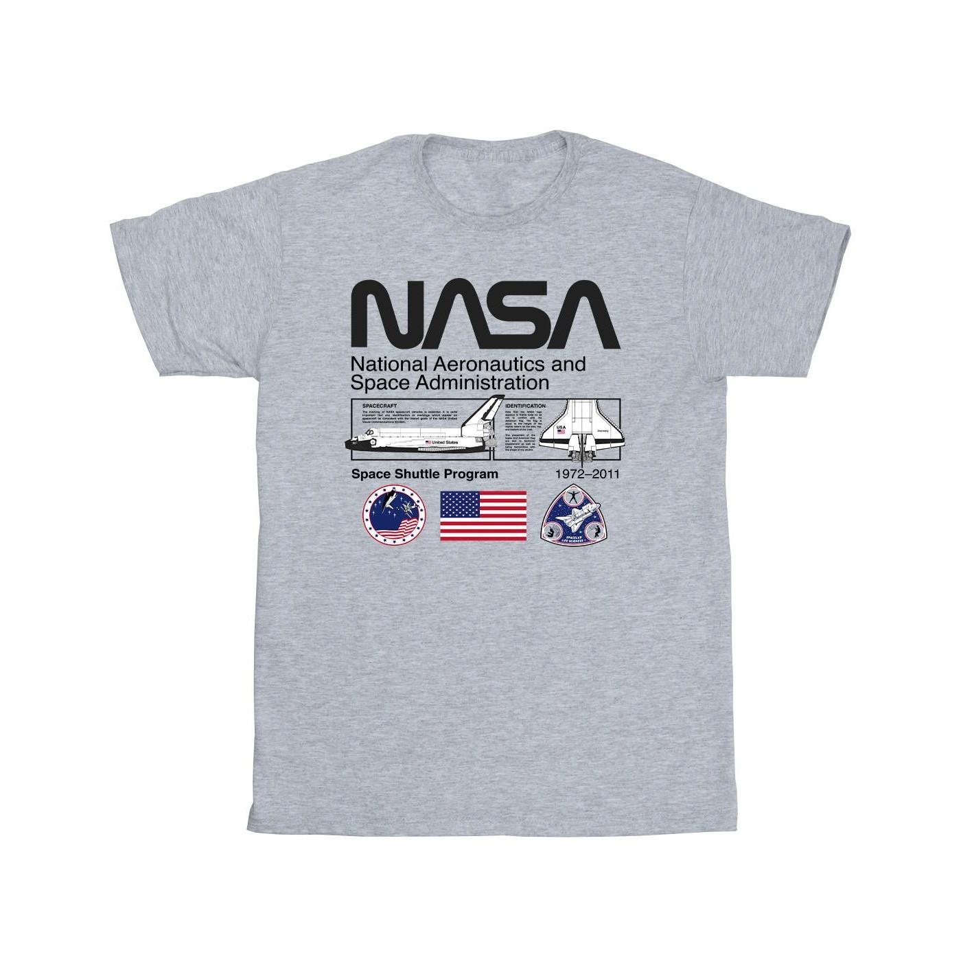 Image of Space Admin Tshirt Jungen Grau 140/146