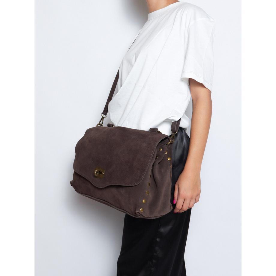 Gave Lux Zelia Elite Wildleder Schultertasche  