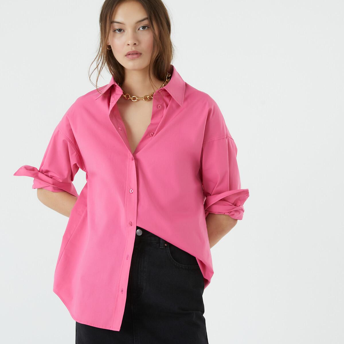 Image of Signature Bluse In Tunikaform Damen Rosa 42
