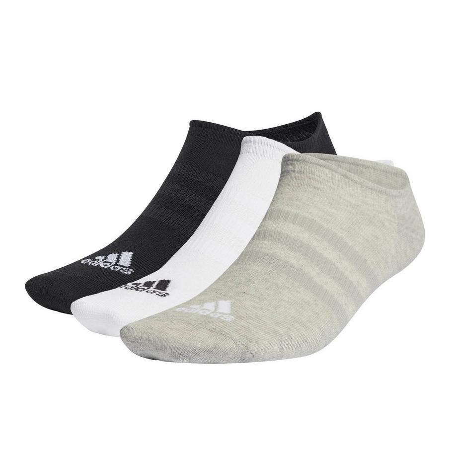 adidas Chaussettes Thin No-Show Paquet de 3  