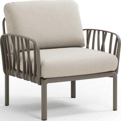 NARDI outdoor Fauteuil de jardin Komodo beige marron  