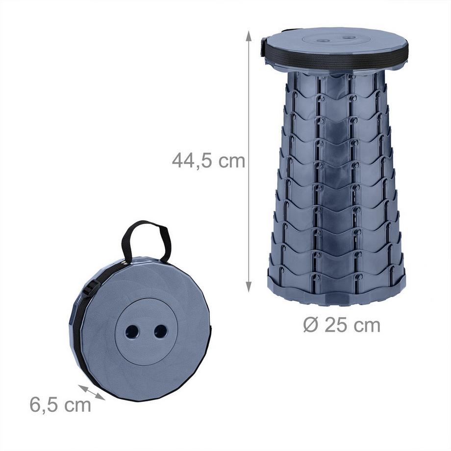 Northix  Teleskop-Campingstuhl 