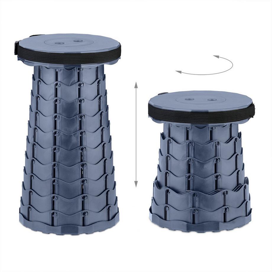 Northix  Teleskop-Campingstuhl 