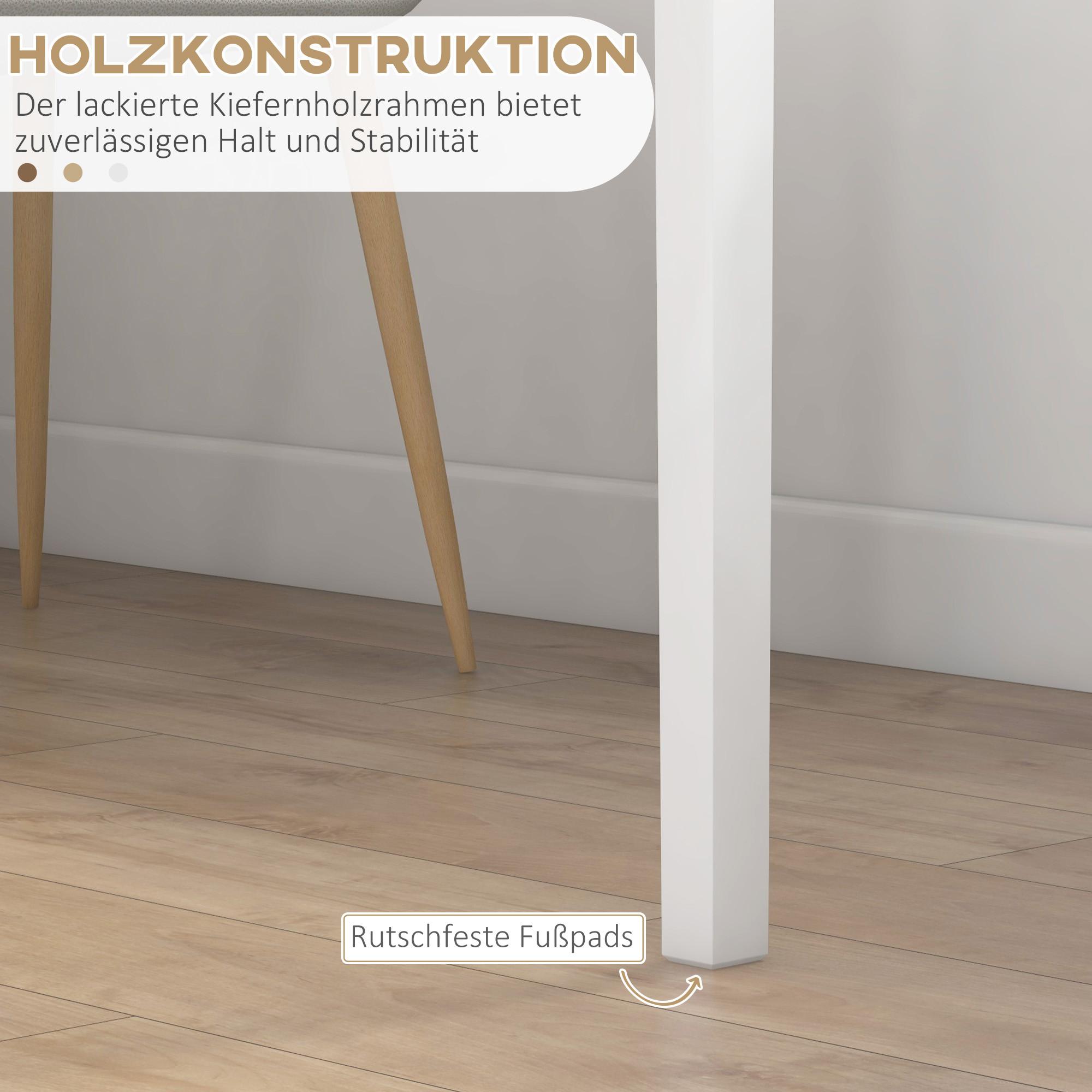 HOMCOM Table à manger  