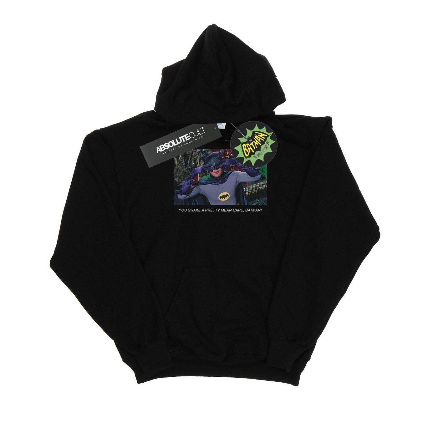 Image of Batman Tv Series Mean Cape Kapuzenpullover Jungen Schwarz 116