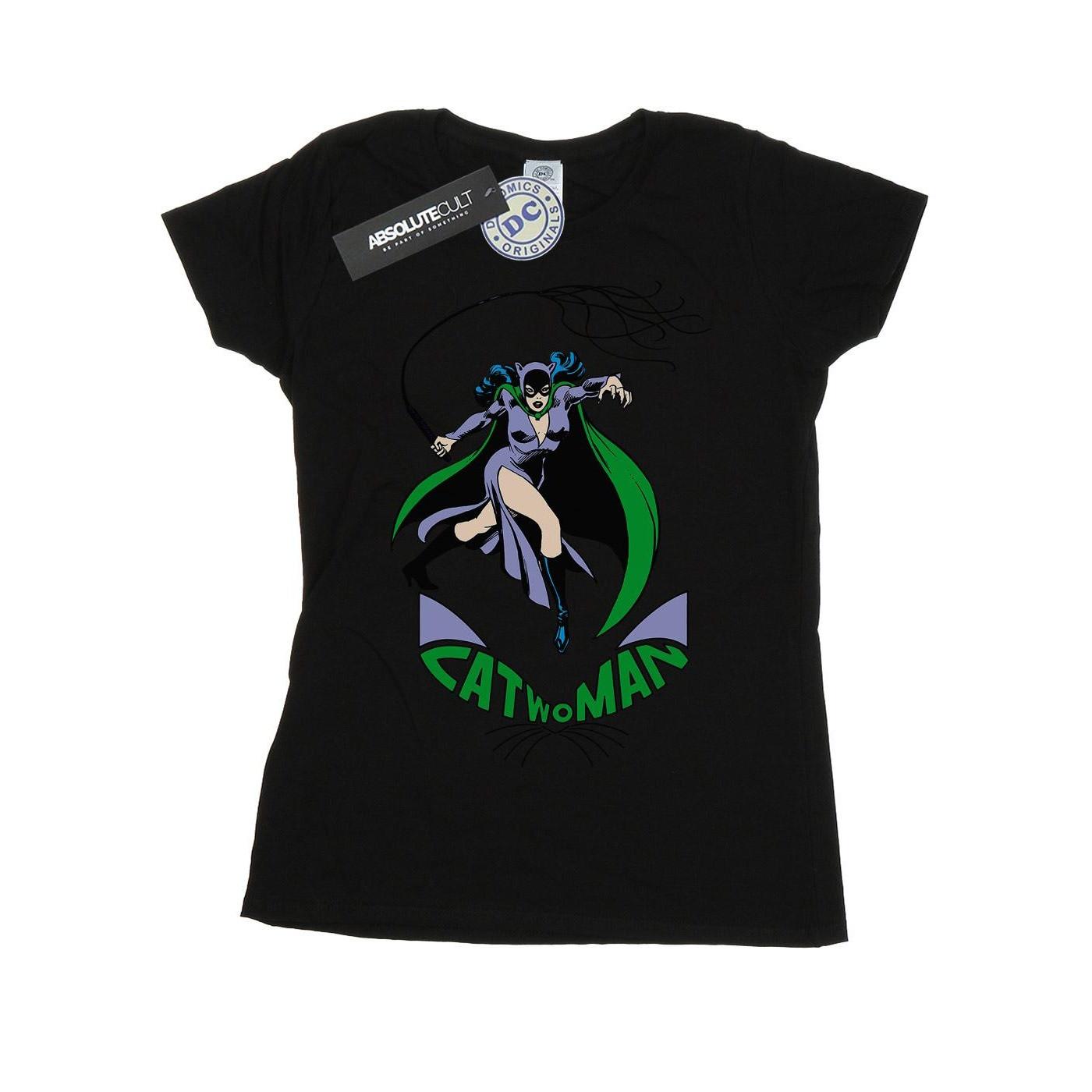 DC COMICS  Tshirt CATWOMAN WHIP 