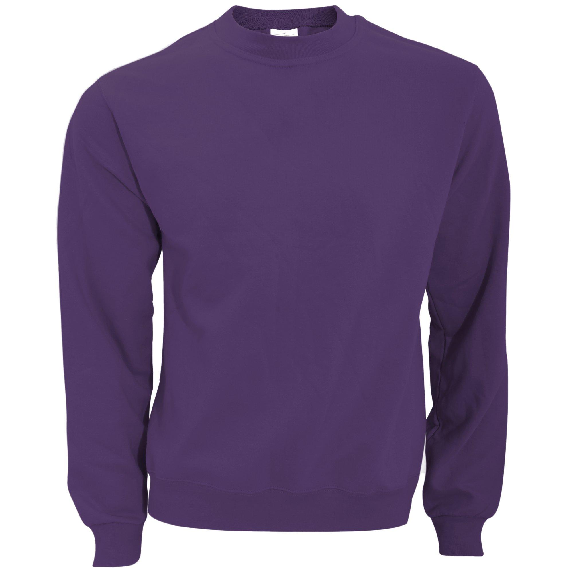 Image of B&c Sweatshirt Mit Rundhalsausschnitt Herren Lila XS
