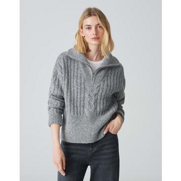 Strickpullover Popfy gerader Schnitt