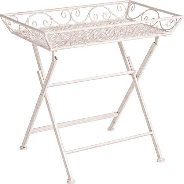 Image of Beistelltisch Emily weiss 63x40 Beistelltisch Emily weiss 63x40