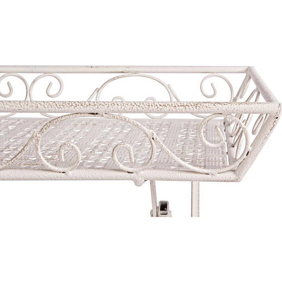 mutoni Table d&#039;appoint Emily blanc 63x40  