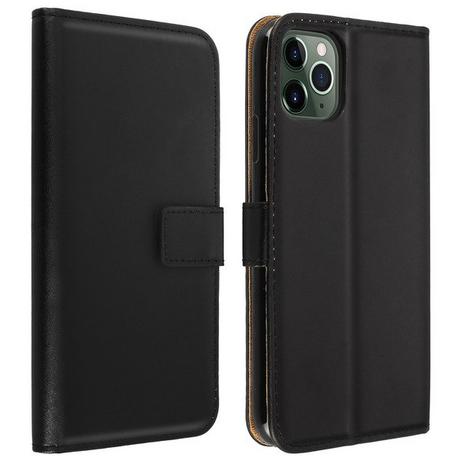 Avizar  Étui Folio Cuir iPhone 11 Pro Noir 