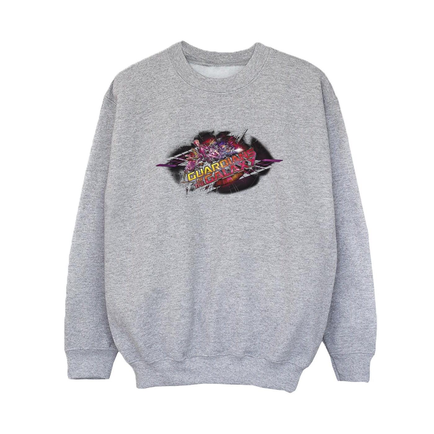 Image of Guardians Of The Galaxy Group Pose Sweatshirt Jungen Grau 116