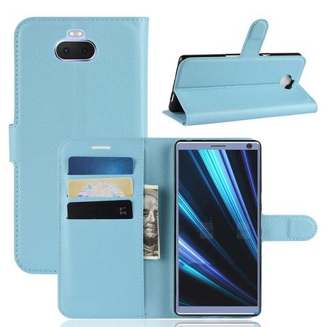 Cover-Discount  Custodia Sony Xperia 10 Plus - Custodia In Pelle Con Slot Per 