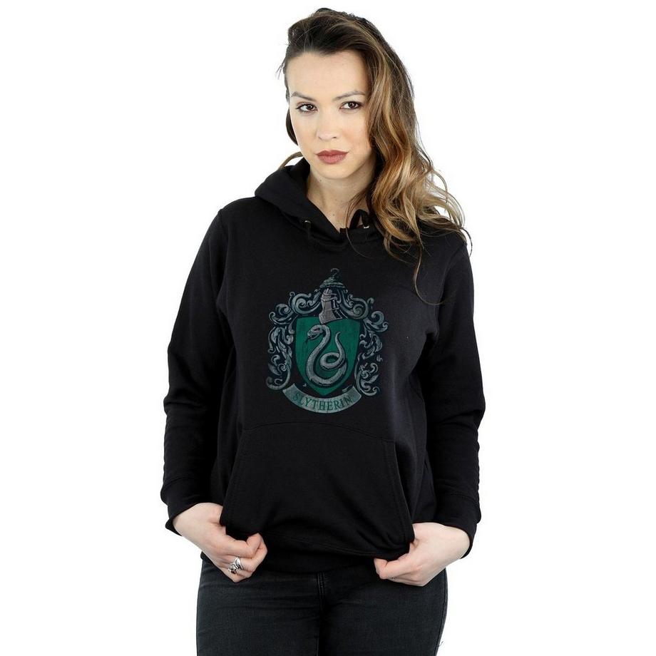 HARRY-POTTER Slytherin Wappen Kapuzenpullover  