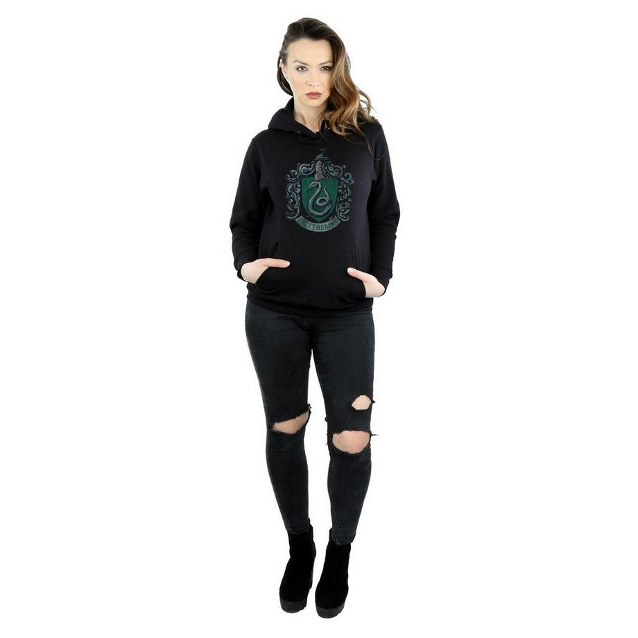 HARRY-POTTER Slytherin Wappen Kapuzenpullover  