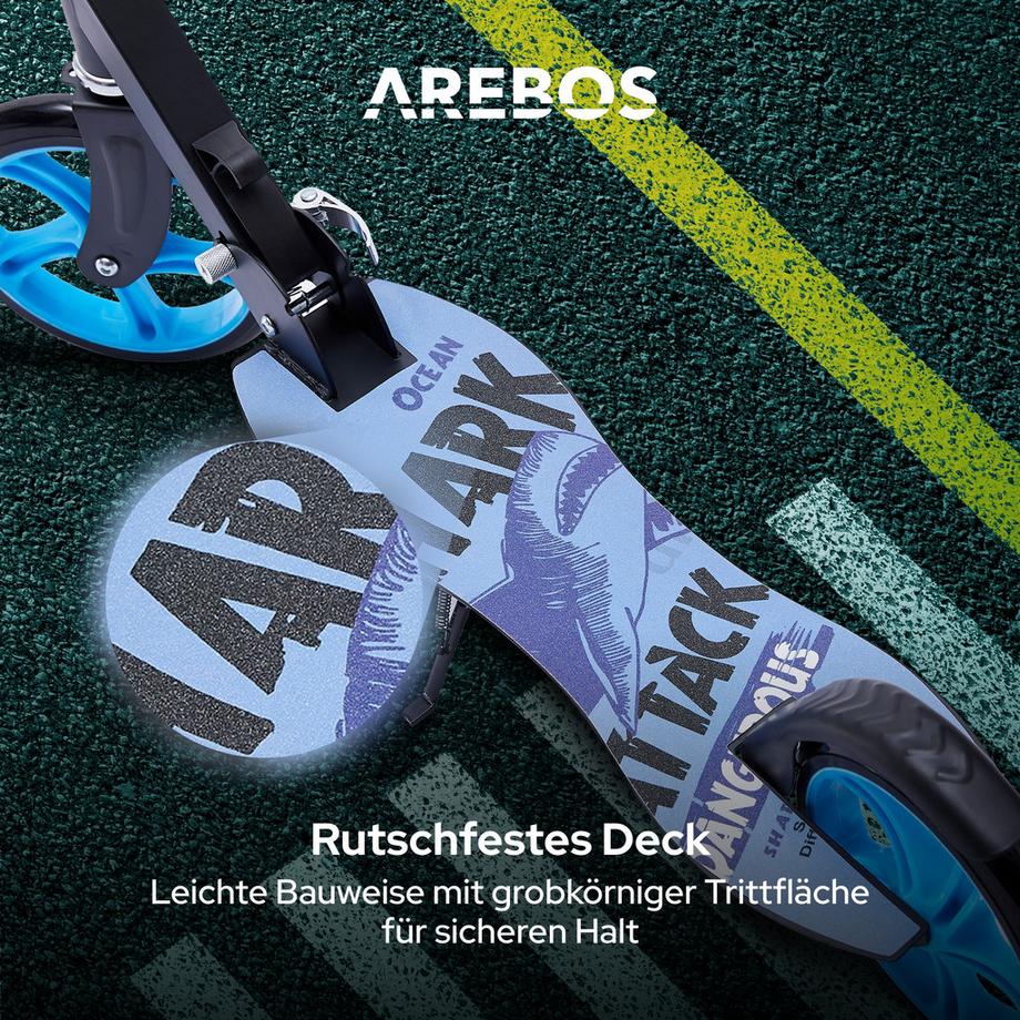 Arebos  Tretroller Kickroller Cityroller Kinderroller Erwachsene Scooter 