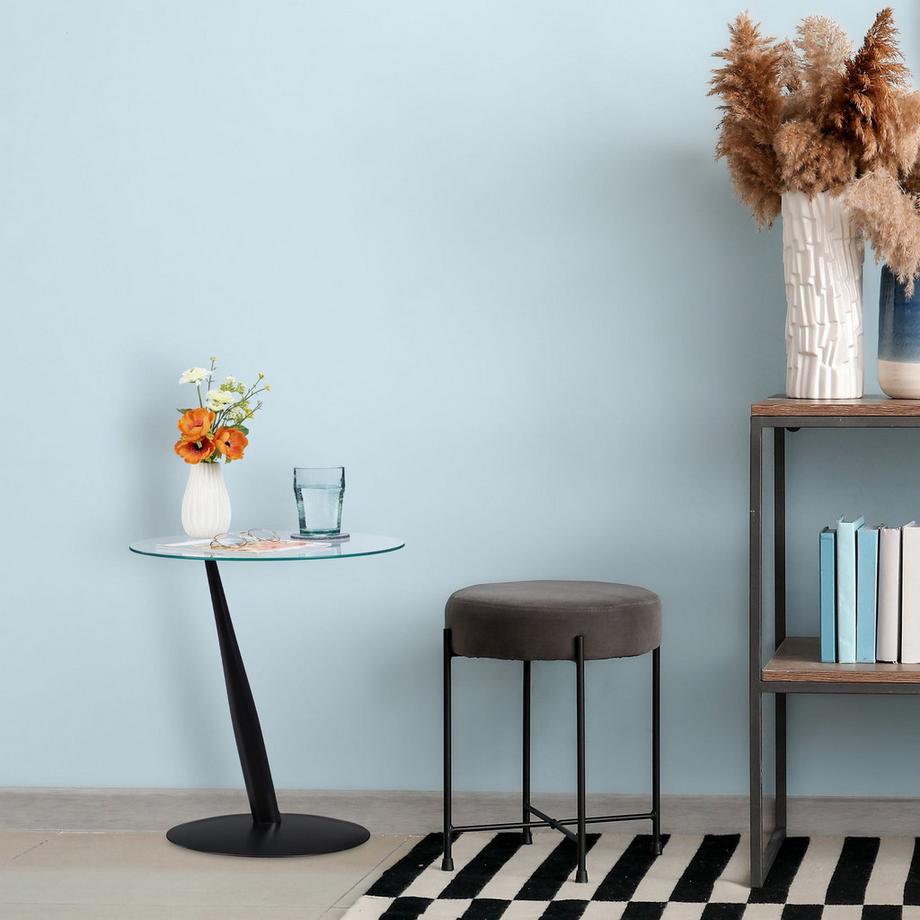 B2X Beistelltisch ausem Glas  