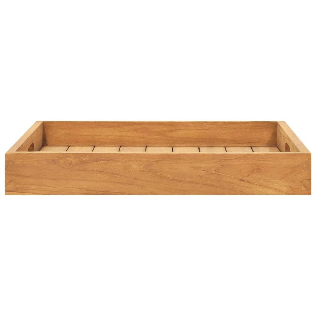 VidaXL  Serviertablett teak 