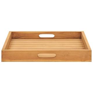 VidaXL  Serviertablett teak 