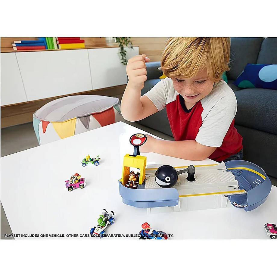 Hot Wheels  Super Mario Mario Kart Kettenhunde Trackset (1:64) 
