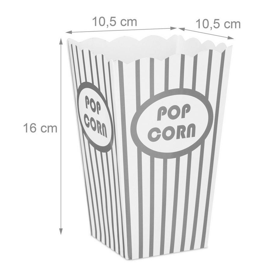 Northix  Popcorntüten, 48 Stück 