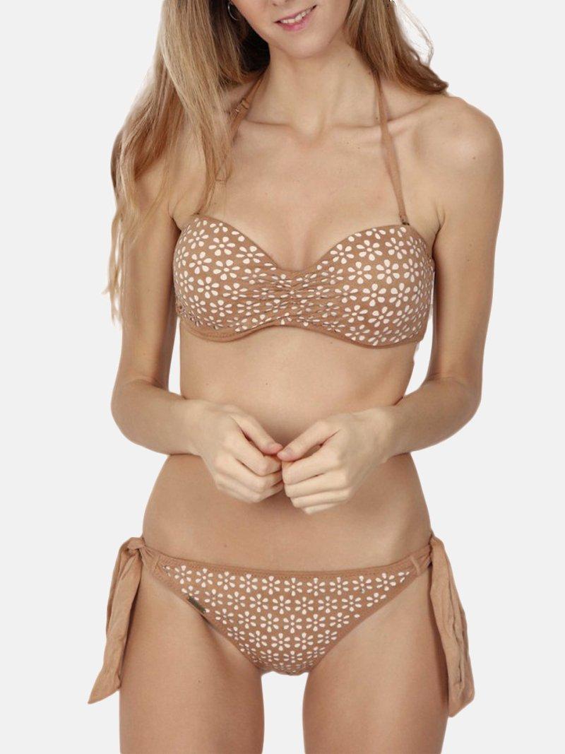 Image of Admas 2-teiliges Bandeau-Bikini-Set push-up Sand Desert - 38