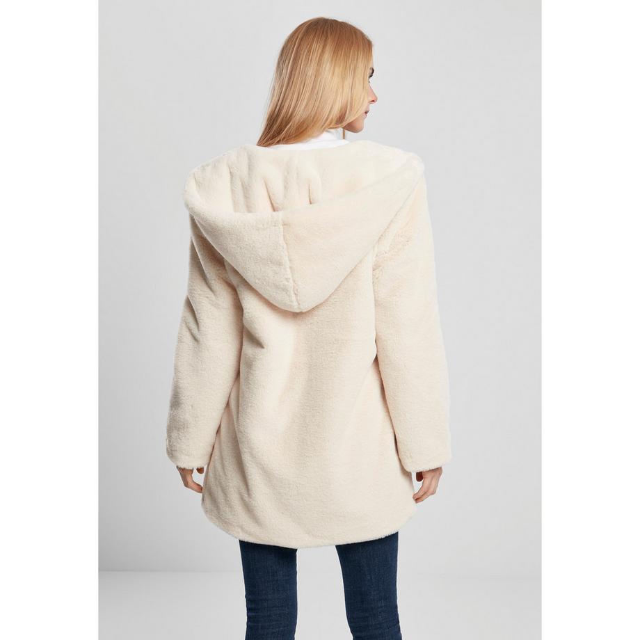 URBAN CLASSICS Cappotto Teddy con Cappuccio  