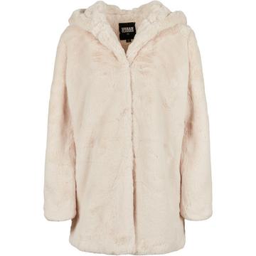 giacca con cappuccio da teddy coat