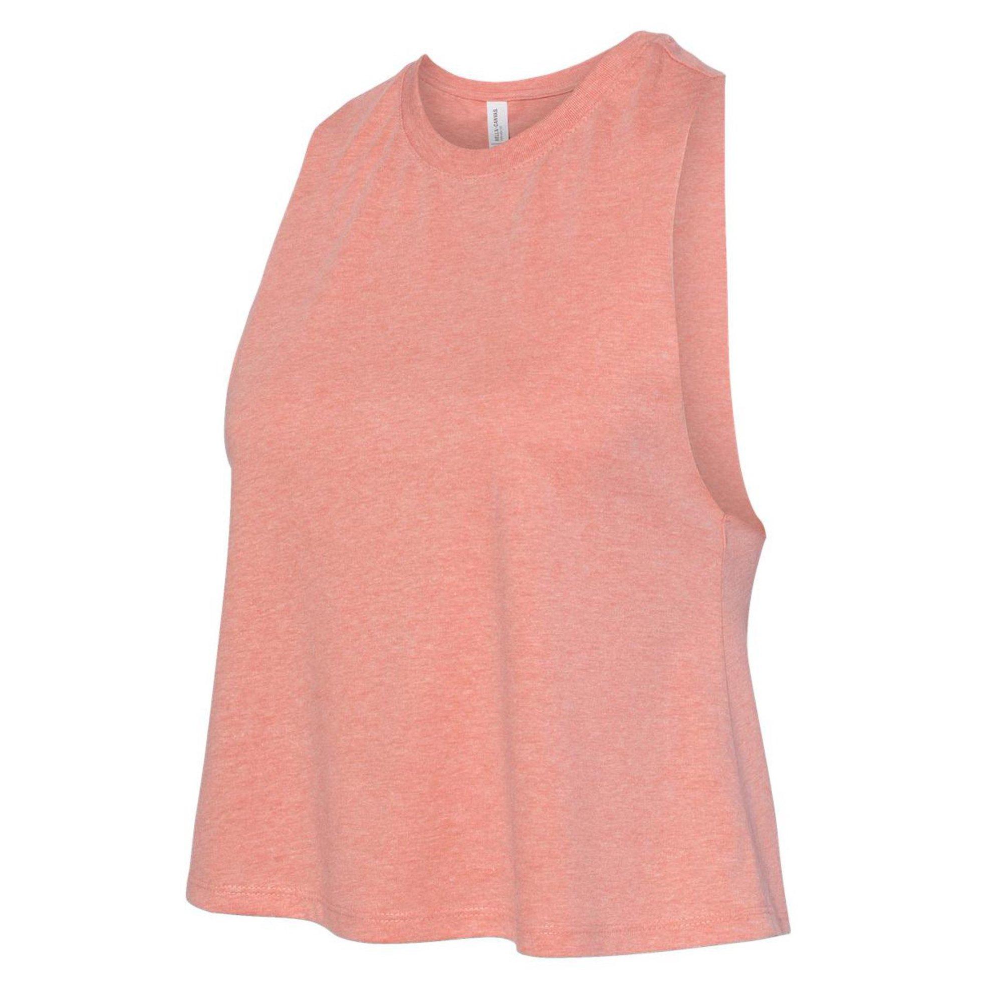 Bella + Canvas  Bella CropTanktop mit Racerback 