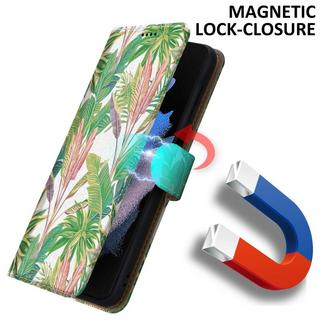 Cadorabo  Housse compatible avec Samsung Galaxy S21 ULTRA - Coque de protection avec fermeture magnétique, fonction de support et compartiment pour carte 