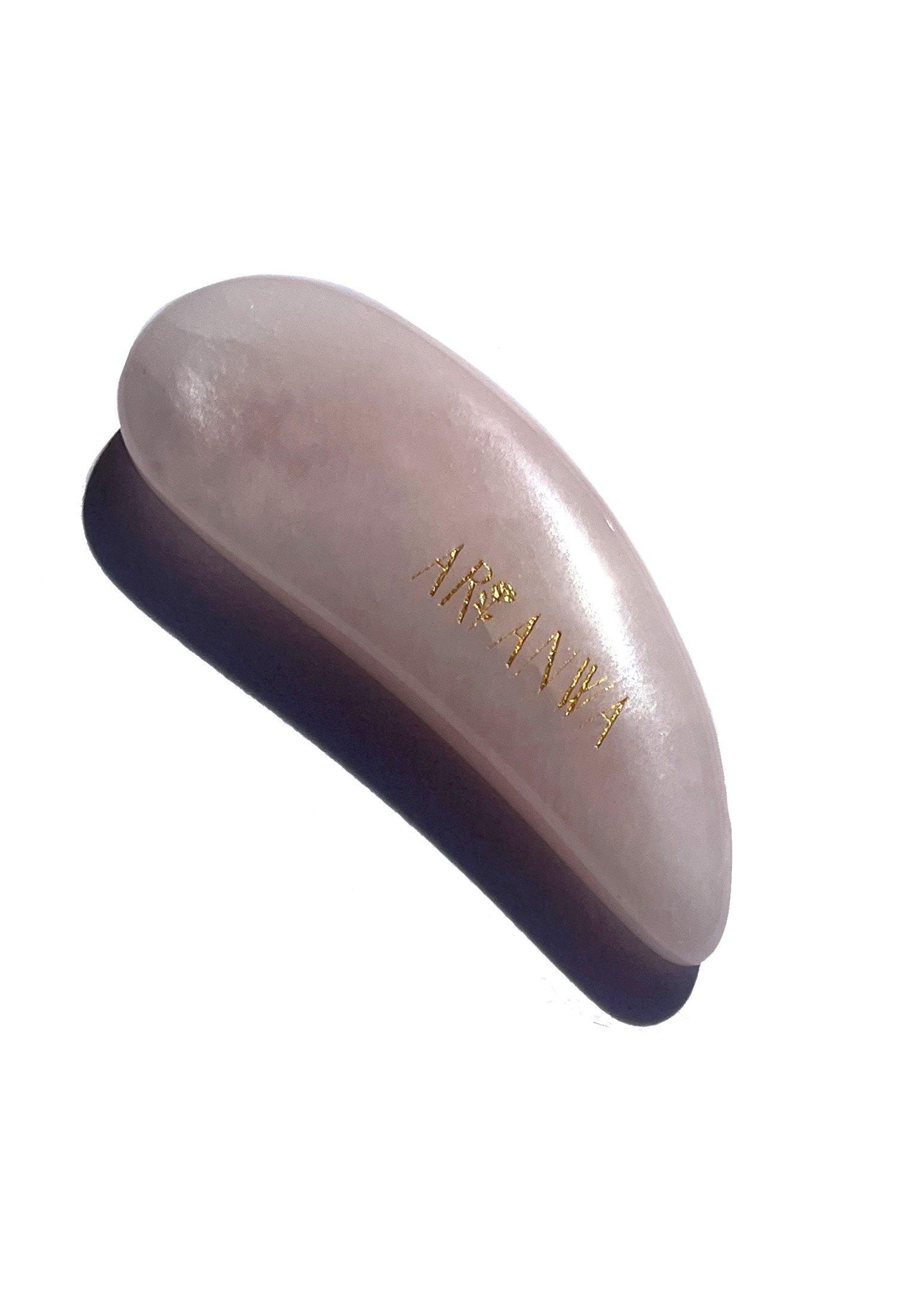Image of Creme-spatel Und Gesichtsmassage Tool - Quartz Rose Wing Damen Rosa 30g