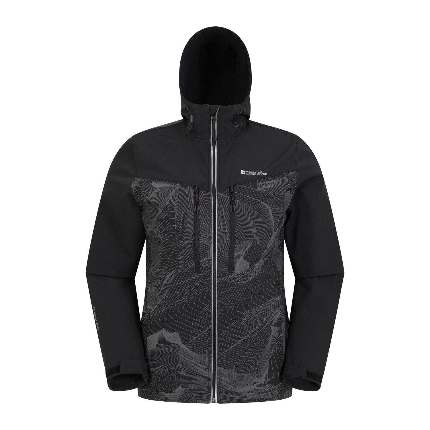 Image of Illuminate Ii Softshelljacke Herren Schwarz XXL