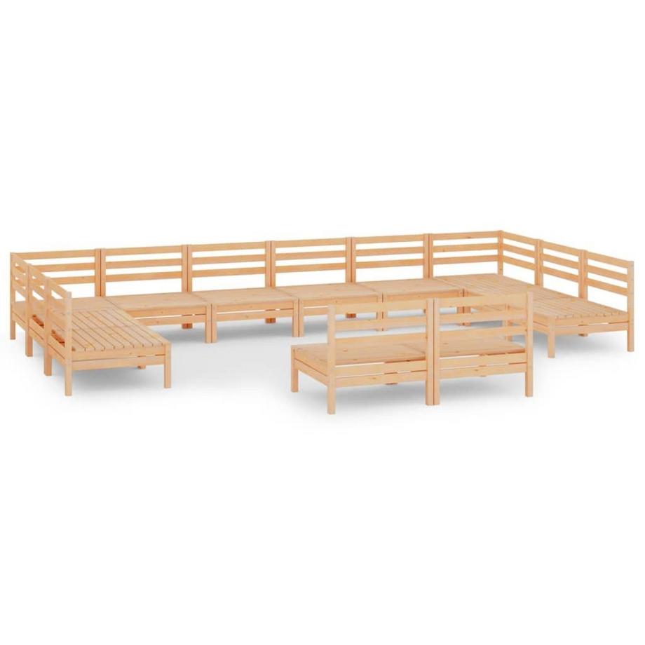 Ensemble de meubles de jardin bois