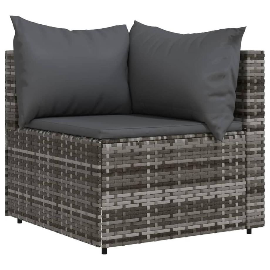 VidaXL Ecksofa poly-rattan  
