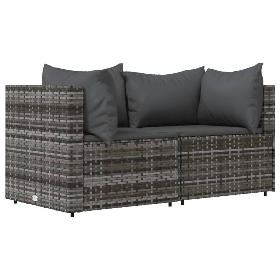 VidaXL Ecksofa poly-rattan  