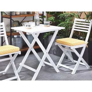 Beliani Lot de 2 coussins pour chaises de jardin en Polyester Moderne FIJI  