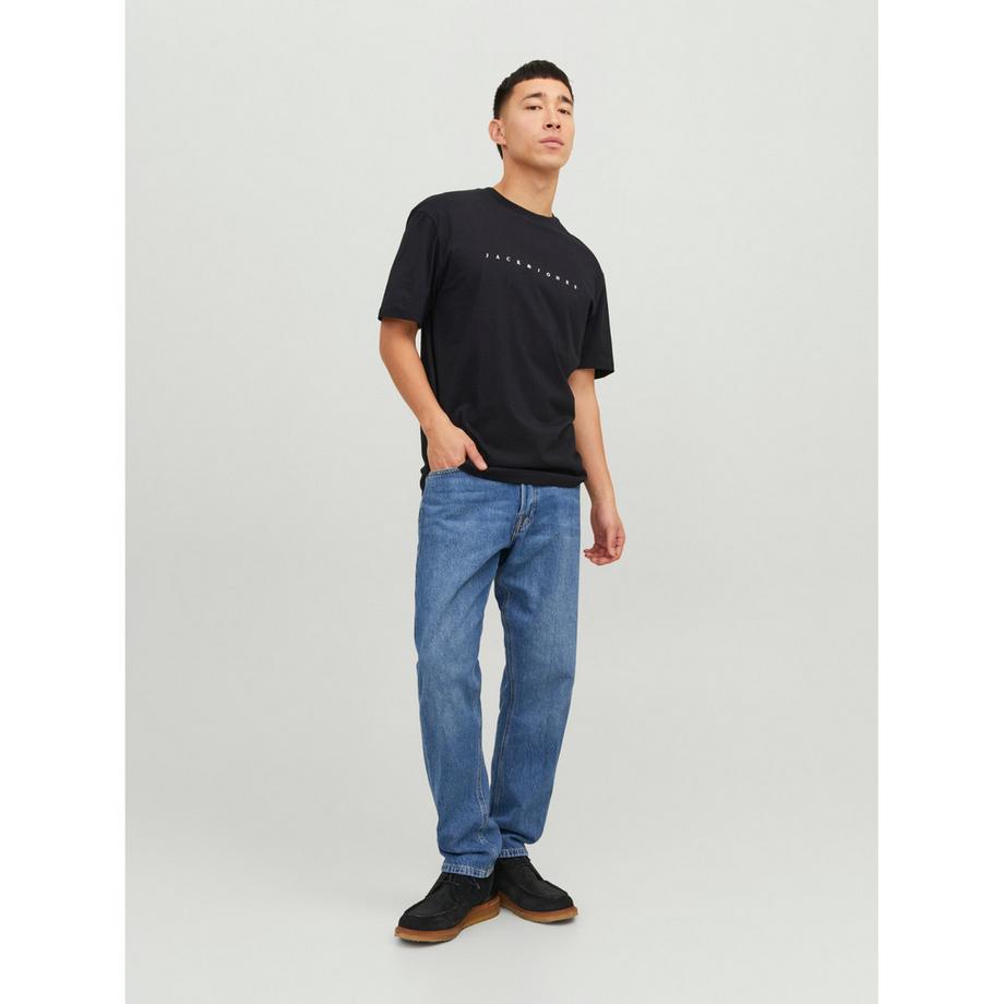 JACK & JONES JJE Star T-shirt Loose Fit con Stampa a Pigmento  