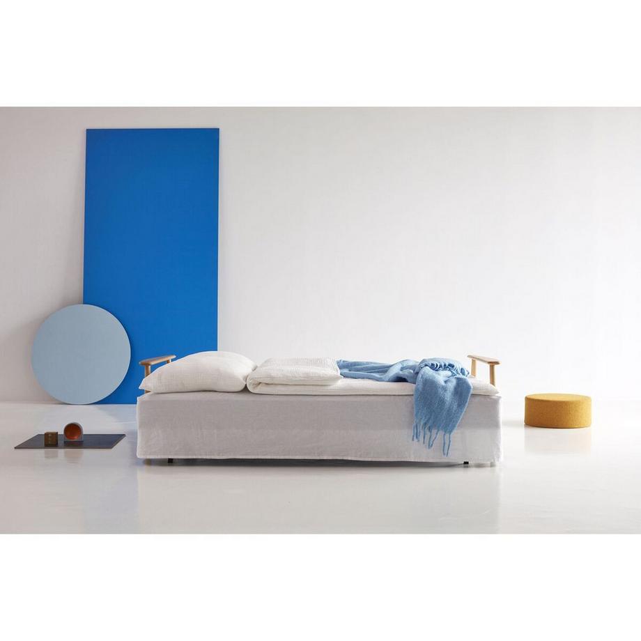 mutoni Canapé-lit Eluma Deluxe Button - Twist Granite  