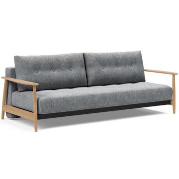 Divano letto Eluma Deluxe Button - Twist Granite