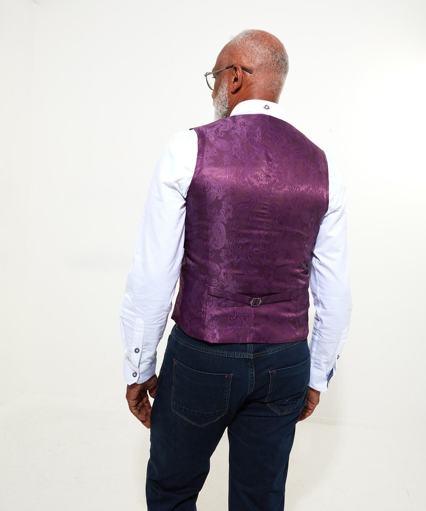 Joe Browns Samt Nadelstreifen Weste  