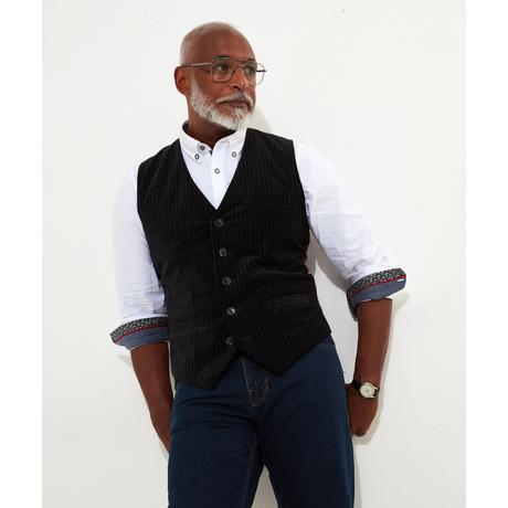 Joe Browns Samt Nadelstreifen Weste  