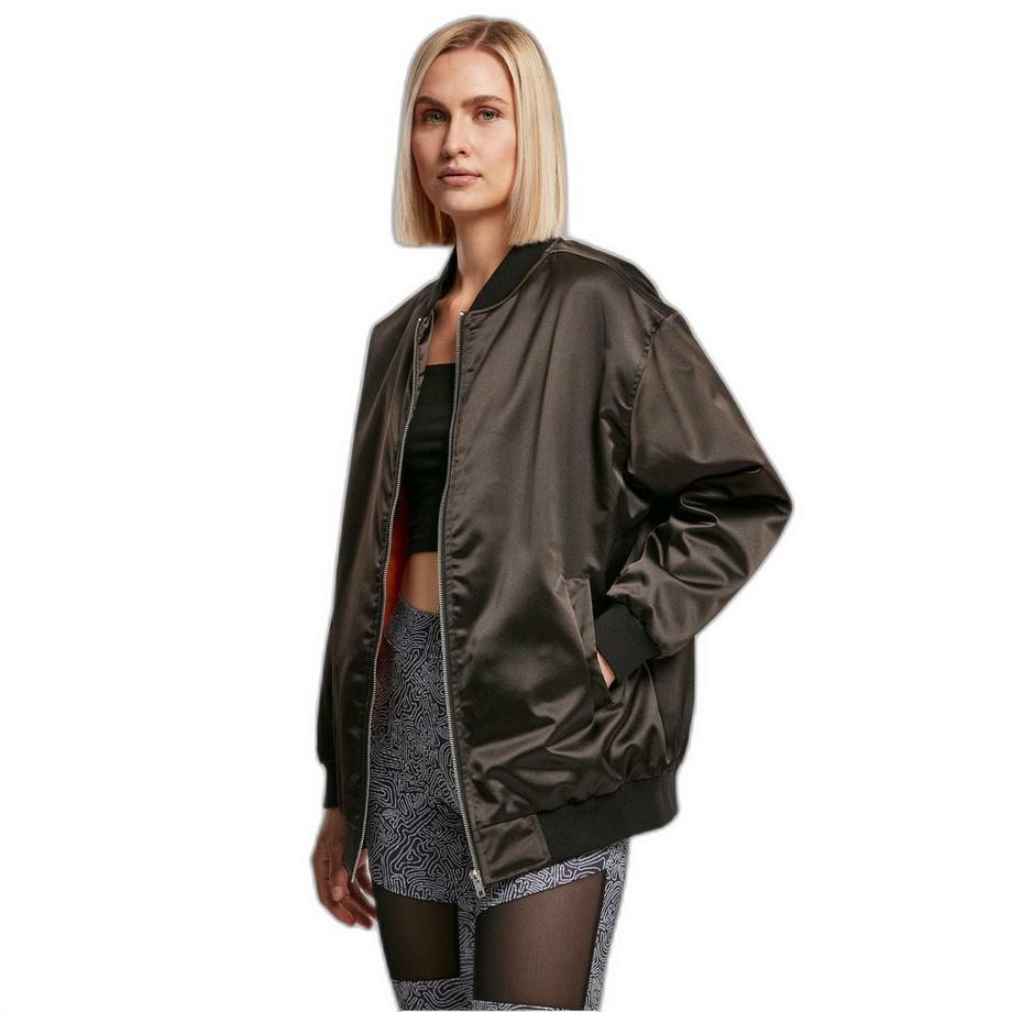 URBAN CLASSICS Veste Bomber Satin Oversized  