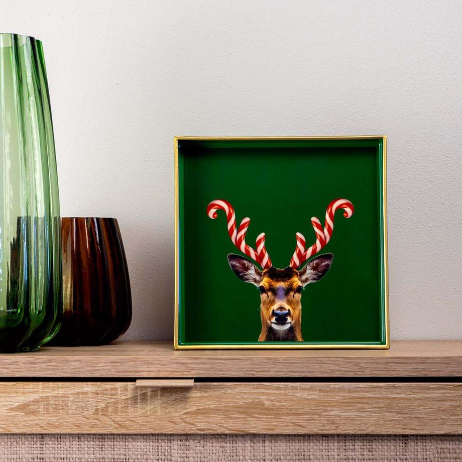 WD Lifestyle  Plateau de vide poche Corne de Candy Cane 