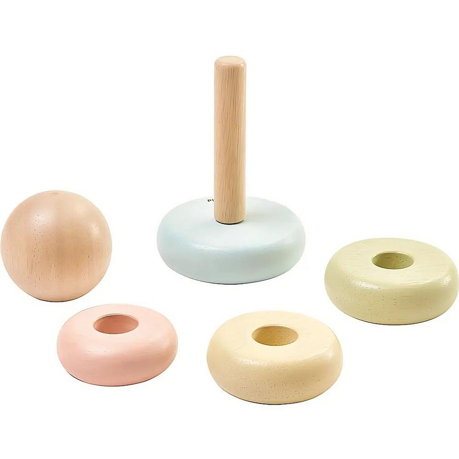 Plantoys  PlanToys Holzspielzeug Mein erster Stapelring Pastell 