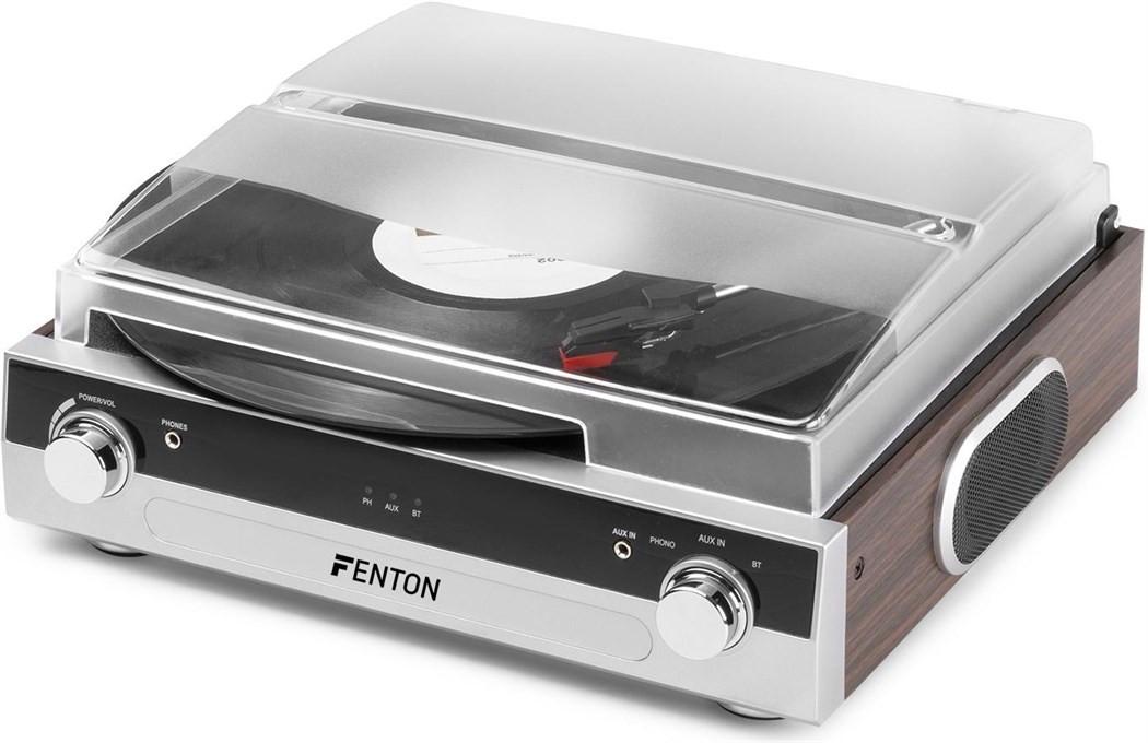 Fenton  Plattenspieler mit Bluetooth RP102A Braun 