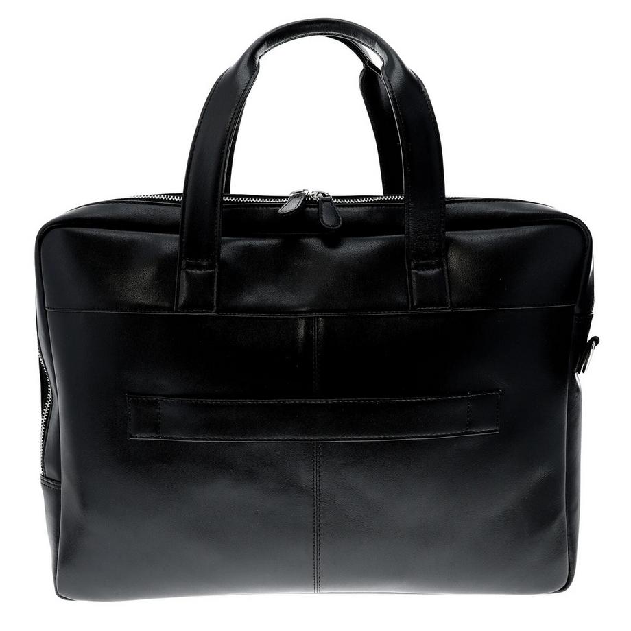 Exacompta Exactive Sacoche Cuir Double Compartiment pour Ordinateur Portable  