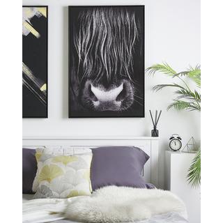 Beliani Imprimé sur toile en Tissu Moderne GALEATA  