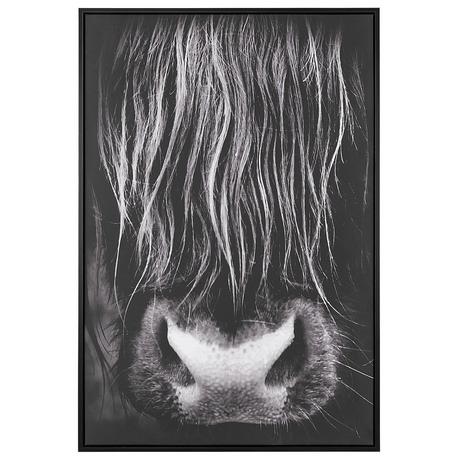 Beliani Imprimé sur toile en Tissu Moderne GALEATA  