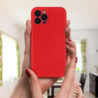 Avizar  Coque iPhone 12 Pro Max Intégrale Rouge 